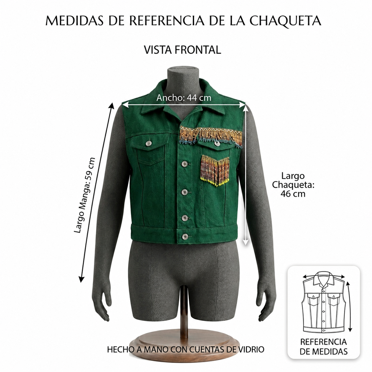 chaqueta verde