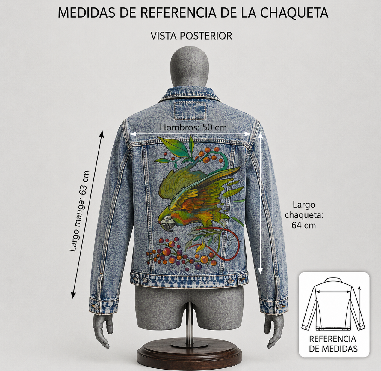 Chaqueta lora Hombre