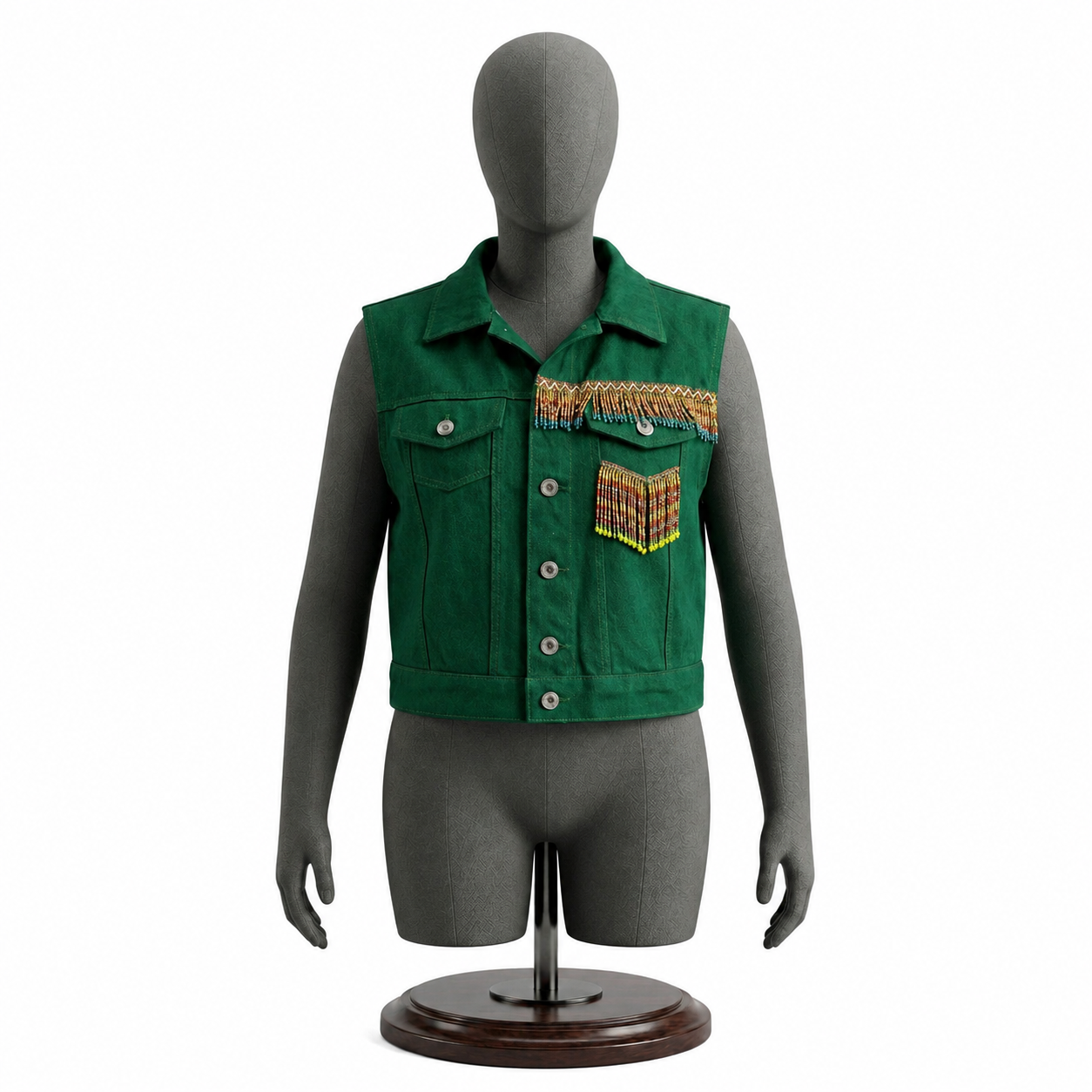 chaqueta verde
