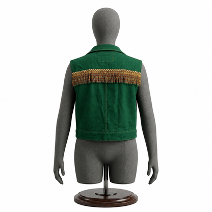 chaqueta verde