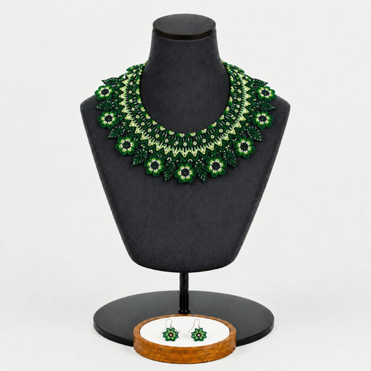 Collier Forêt d'Émeraude