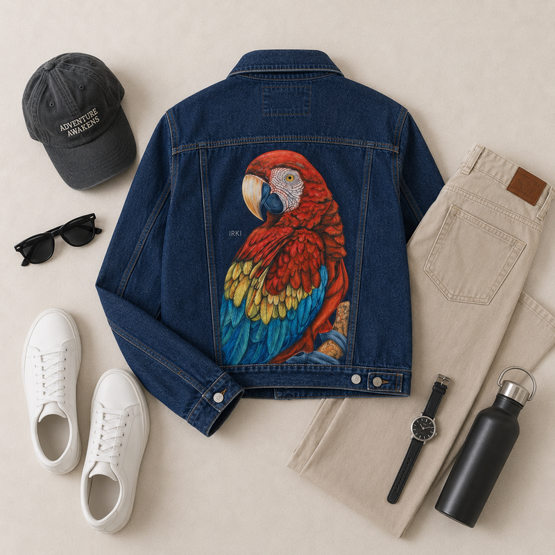 Chaqueta guacamayo